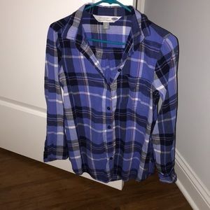 Old Navy classic flannel shirt